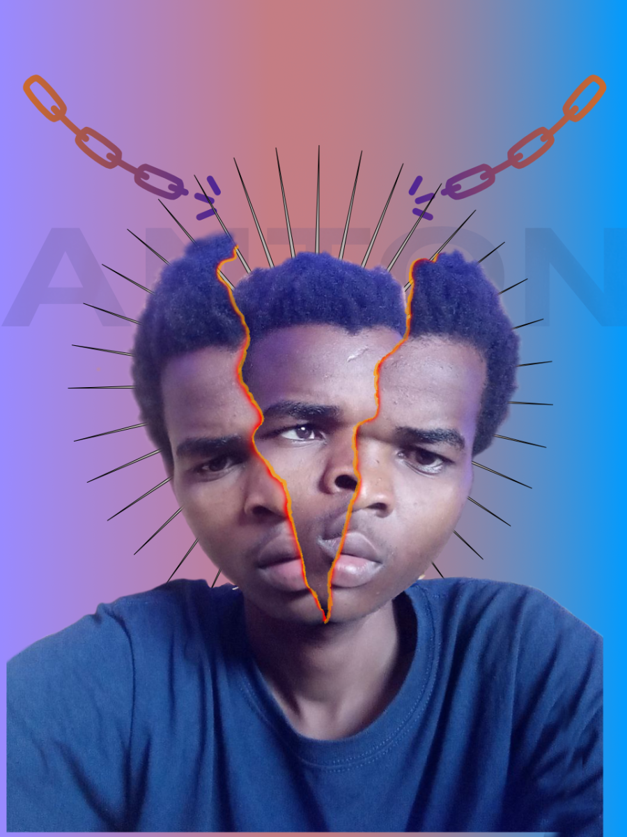 Surreal Split-Head Photo Manipulation