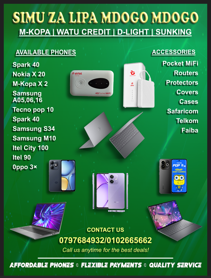 Lipa mdogo mdogo shop banner